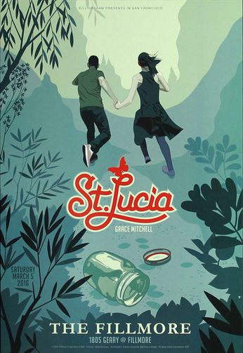 St. Lucia - The Fillmore - March 5, 2016 (Poster)