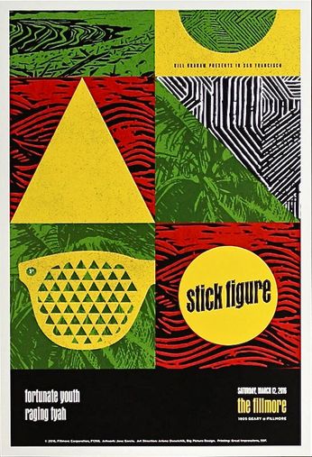 Stick Figure - The Fillmore - March 12, 2016 (Poster)