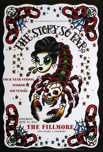 Story So Far - The Fillmore - June 13, 2015 (Poster)