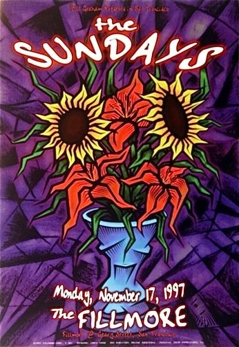 Sundays - The Fillmore - November 17, 1997 (Poster)