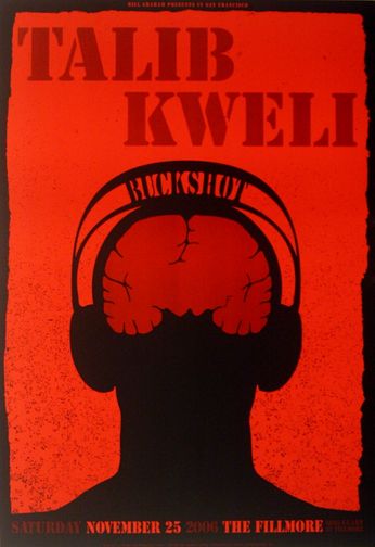 Talib Kweli - The Fillmore - November 25, 2006 (Poster)