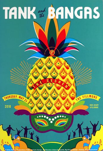 Tank And The Bangas - The Fillmore - May 24, 2018 (Poster)