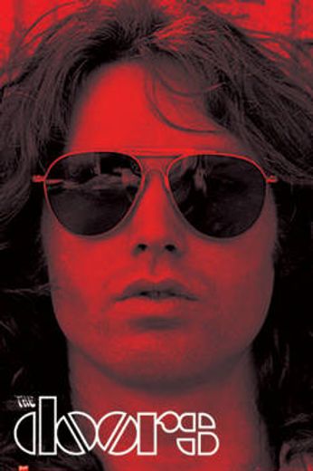 The Doors - Jim Morrison Red (Poster)