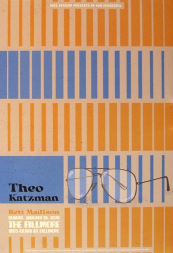 Theo Katzman - The Fillmore - January 19, 2020 (Poster)