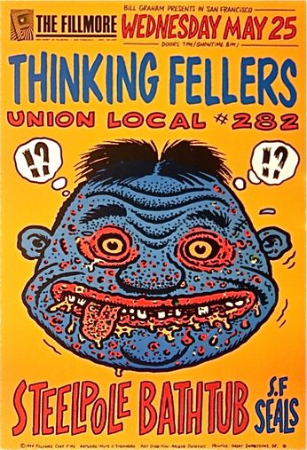 Thinking Fellers Union Local #282 - The Fillmore - May 25, 1994 (Poster)