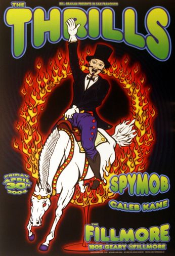 Thrills - The Fillmore - April 30, 2004 (Poster)