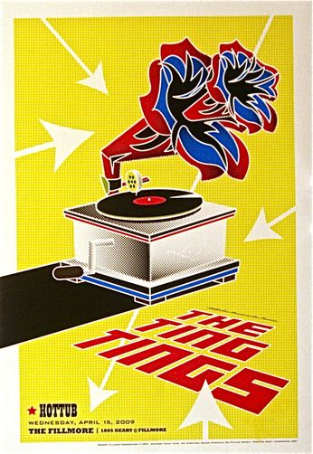Ting Tings - The Fillmore - April 15, 2009 (Poster)