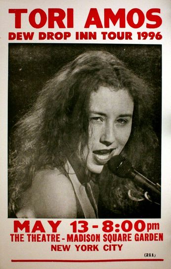 Tori Amos - Madison Square Garden - May 13, 1996 (Poster)