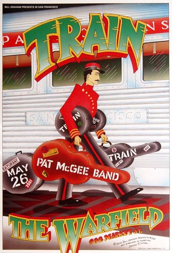 Train - The Fillmore - May 26, 2001 (Poster)