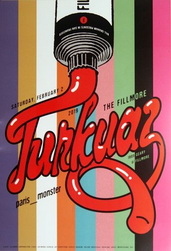 Turkuaz - The Fillmore - February 2, 2019 (Poster)