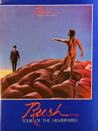 Rush - Tour Of The Hemispheres (Concert Program)