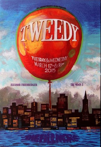 Tweedy - The Fillmore - March 17 & 18, 2015 (Poster)