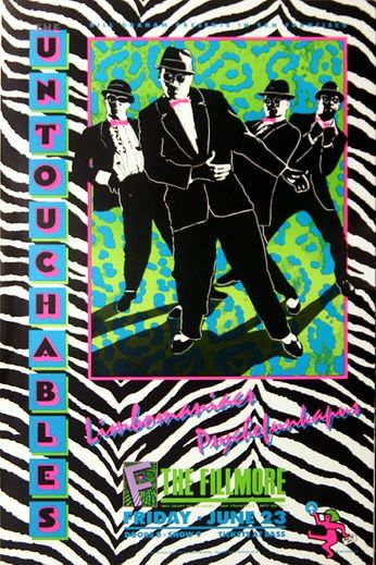 The Untouchables - The Fillmore - June 23, 1989 (Poster)
