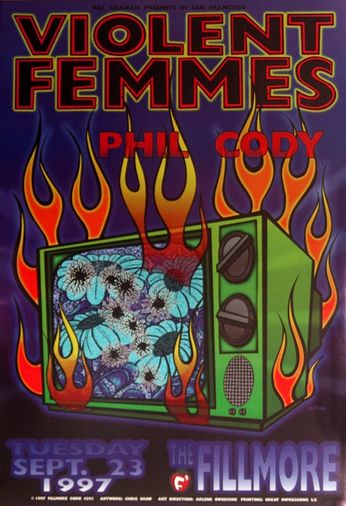 Violent Femmes - The Fillmore - September 23, 1997 (Poster)