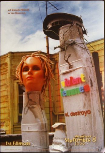 Violent Femmes - The Fillmore - September 9, 1999 (Poster)