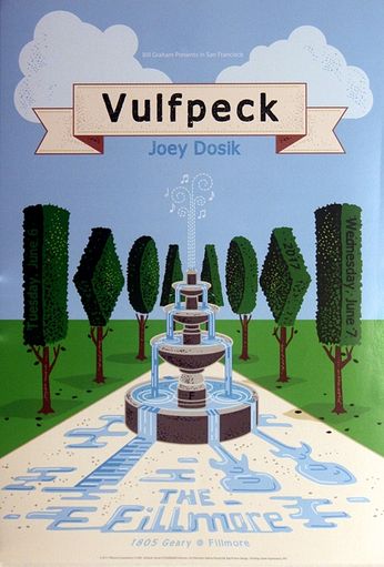 Vulfpeck - The Fillmore - June 7, 2017 (Poster)