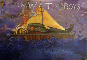 Waterboys - The Fillmore - April 3, 2001 (Poster)