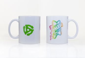 Amoeba Mug [Rainbow Logo on White]