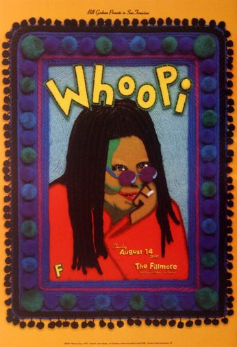 Whoopi Goldberg - The Fillmore - August 14, 2001 (Poster)