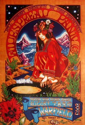 Widespread Panic - The Warfield - August 7, 8, 9, & 10, 2003 (Poster)