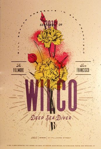 Wilco - The Fillmore - September 09, 2016 (Poster)