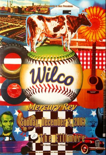 Wilco - The Fillmore -  December 2, 2001 (Poster)