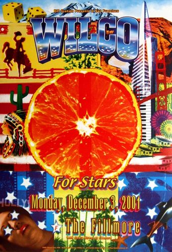Wilco - The Fillmore - December 3, 2001 (Poster)