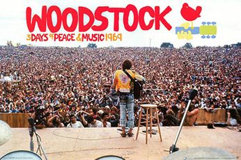 Various Artists - Woodstock: 3 Days of Peace & Music 1969 (Poster)