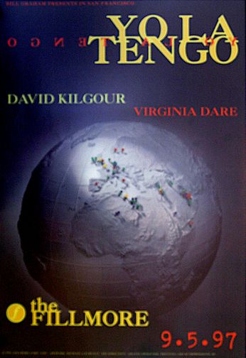 Yo La Tengo - The Fillmore - September  5, 1997 (Poster)