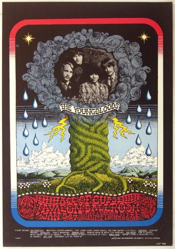 Youngbloods / Ace Of Cups - Avalon Ballroom SF - January 5-7, 1968 (Poster)
