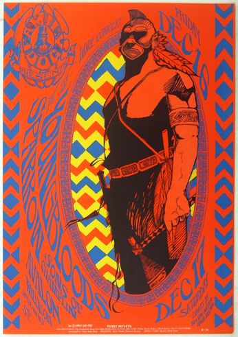 Youngbloods / Sparrow / Sons Of Champlin - Avalon Ballroom SF - December 16 & 17,1966 (Poster)