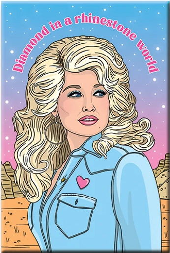 Dolly Parton - Diamond In A Rhinestone World (Magnet)