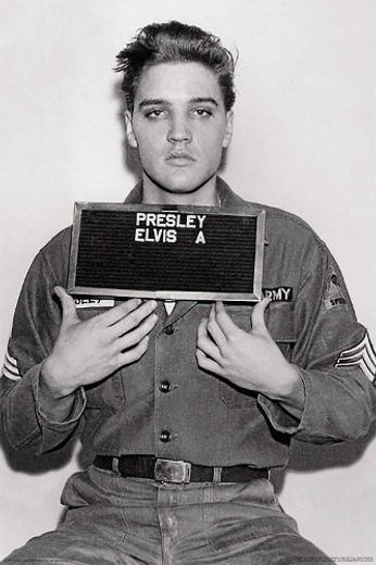 Elvis - Mugshot (Poster)