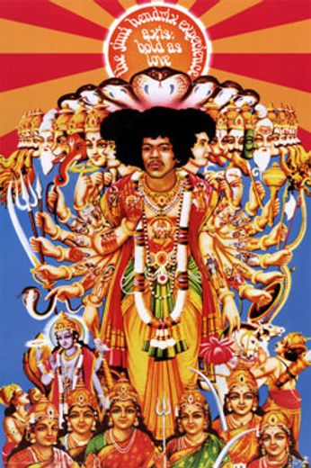 The Jimi Hendrix Experience - Axis: Bold As Love (Poster)