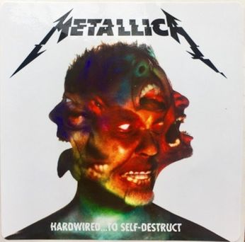 Metallica - Hardwired to Self Destruct (Sticker)