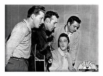 Million Dollar Quartet - Jerry Lee, Carl, Elvis, & Johnny (Magnet)