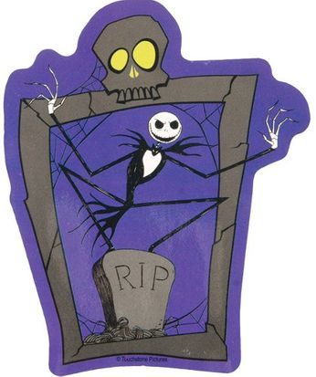 Jack Skellington R.I.P. (Sticker)