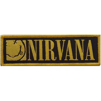 Nirvana Logo and Smiley (Patch)
