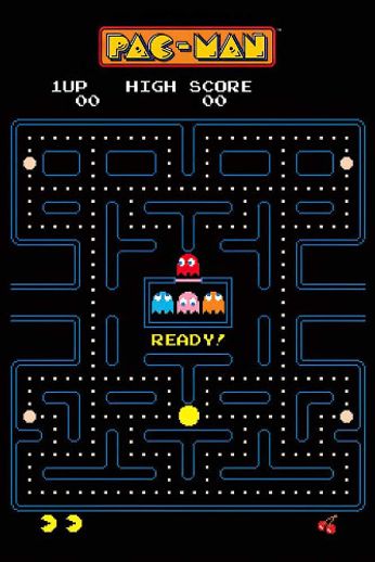 Pac-Man - Maze (Poster)