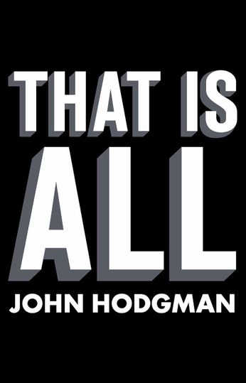 That Is All-John Hodgman (Book)