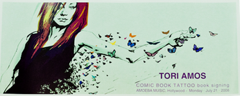 Tori Amos - Comic Book Tattoo Book Signing at Amoeba Hollywood (Poster)