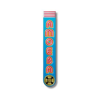 Amoeba Vertical Neon Pin