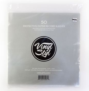 Vinyl Styl Outer Sleeves (50 pack)