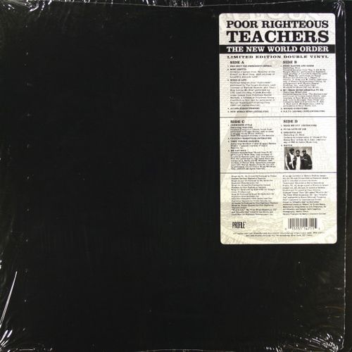 洋楽 POOR RIGHTEOUS TEACHERS - THE NEW WO... Poor Righteous Teachers - Wikipedia