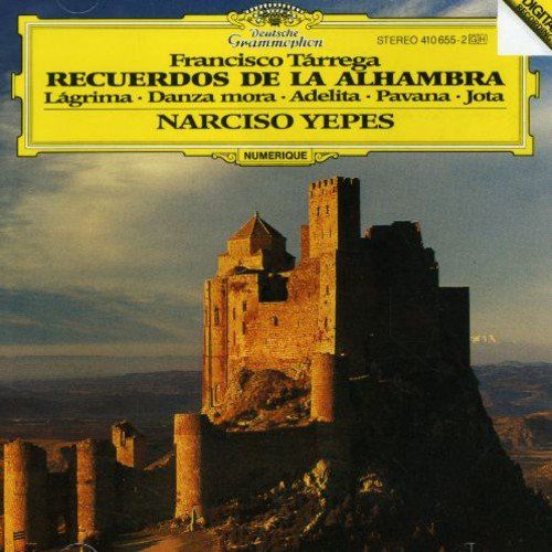 Francisco Tarrega Narciso Yepes Recuerdos De La Alhambra Cd Amoeba Music recuerdos de la alhambra cd