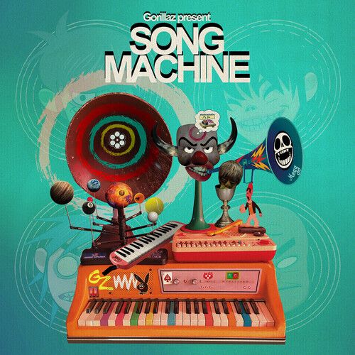 Gorillaz Song Machine Season One Neon Orange Vinyl Vinyl Lp Upcoming Release Amoeba Music