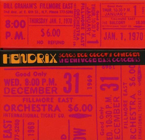 Jimi Hendrix - Songs For Groovy Children: The Fillmore East