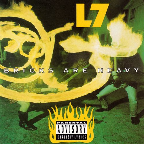 L7 Bricks Are Heavy 180 Gram Red Vinyl Vinyl Lp Amoeba Music