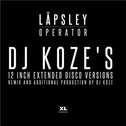 Lapsley Operator Dj Koze S 12 Inch Extended Disco Version Vinyl 12 Amoeba Music