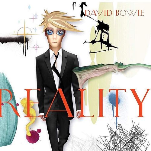 Album Art for Reality [Gold & Blue Swirl Colored Vinyl] by David Bowie